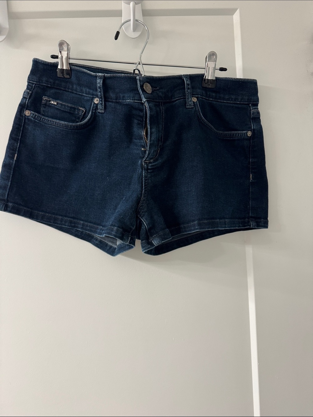 J Brand Dark Indigo Denim Shorts